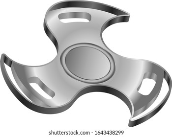 Hand spinner. Fidget toy for increased focus, stress relief.