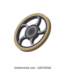 Hand spinner. Fidget toy for increased focus, stress relief.