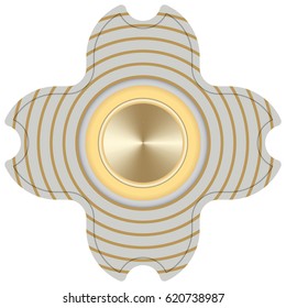 Hand spinner. Fidget toy for increased focus, stress relief.