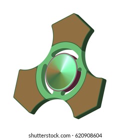 Hand spinner. Fidget toy for increased focus, stress relief.