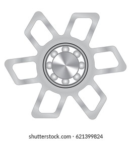 Hand spinner. Fidget toy for increased focus, stress relief.