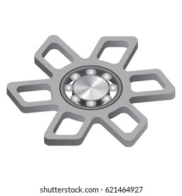 Hand spinner. Fidget toy for increased focus, stress relief.