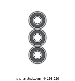 Hand spinner. Fidget toy for increased focus, stress relief.