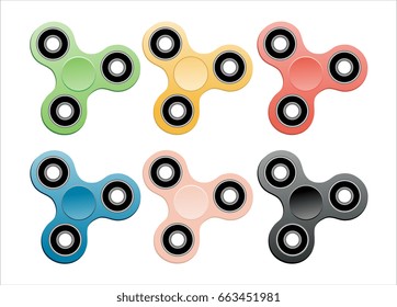 Hand spinner. Fidget toy for increased focus, stress relief.