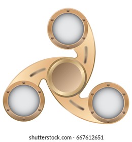 Hand spinner. Fidget toy for increased focus, stress relief.