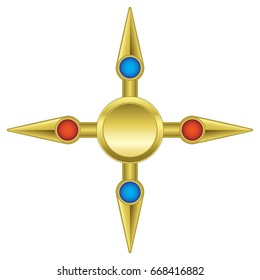 Hand spinner. Fidget toy for increased focus, stress relief.