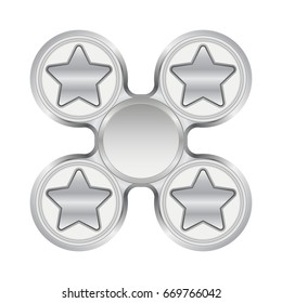 Hand spinner. Fidget toy for increased focus, stress relief.