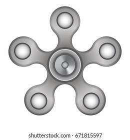Hand spinner. Fidget toy for increased focus, stress relief.