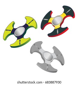 Hand spinner. Fidget toy for increased focus, stress relief.