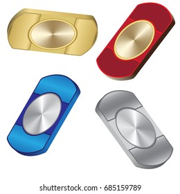 Hand spinner. Fidget toy for increased focus, stress relief.