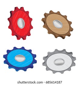 Hand spinner. Fidget toy for increased focus, stress relief.