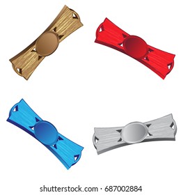 Hand spinner. Fidget toy for increased focus, stress relief.