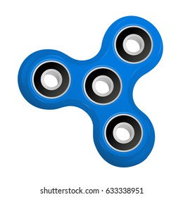 Hand spinner flat vector illustration. Hand spinner tricks. Badges, labels, banners, advertisements, brochures, business templates. Vector illustration isolated on white background