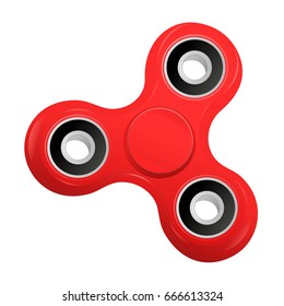 Hand spinner flat vector illustration. Hand spinner tricks. Badges, labels, banners, advertisements, brochures, business templates. Vector illustration isolated on white background