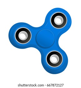 Hand spinner flat vector illustration. Hand spinner tricks. Badges, labels, banners, advertisements, brochures, business templates. Vector illustration isolated on white background