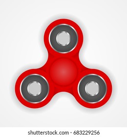 Hand spinner toy. vector illustration
