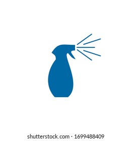 Plantilla vectorial de diseño de logotipo de icono de pulverizador manual