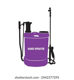 Handsprühgerät Icon Vektor-Illustration einfaches Design