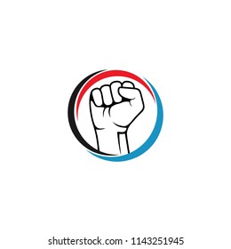 hand strong logo