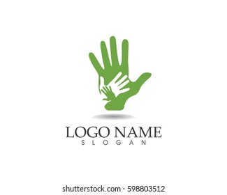 Hand stylized logo