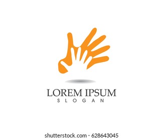 Hand stylized logo
