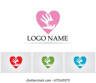 Hand stylized logo and symbols 