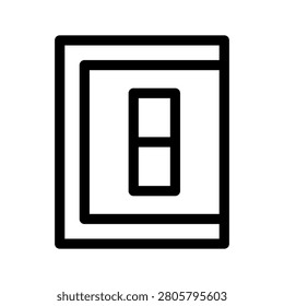A hand switches a light toggle on a wall for energy control and innovation.