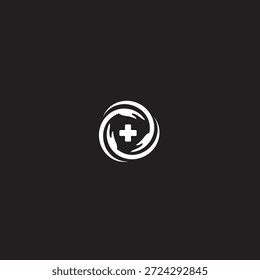 tecnologia do logotipo 1 do design do símbolo da mão