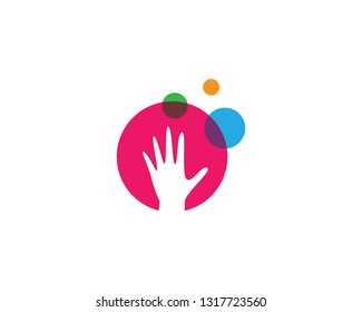 Hand symbol illustration