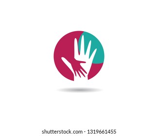 Hand symbol illustration