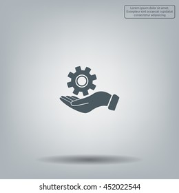 hand symbol settings,Service tool