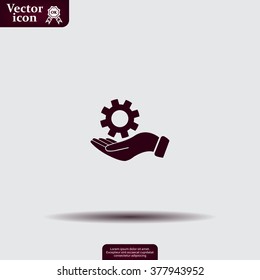 hand symbol settings,Wrench Service tool