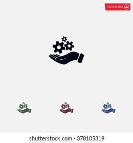 hand symbol settings,Wrench Service tool