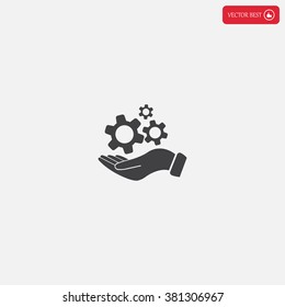 hand symbol settings,Wrench Service tool