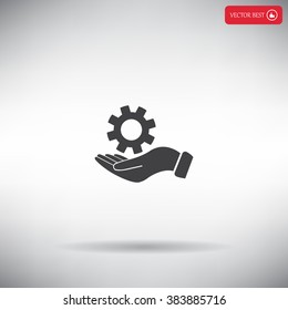 hand symbol settings,Wrench Service tool