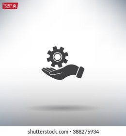hand symbol settings,Wrench Service tool