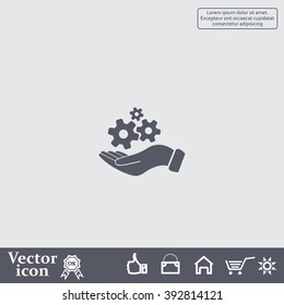 hand symbol settings,Wrench Service tool