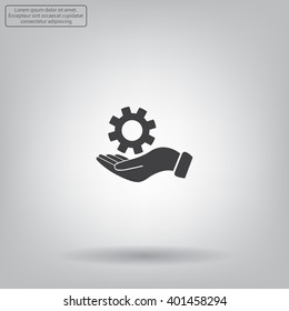 hand symbol settings,Wrench Service tool