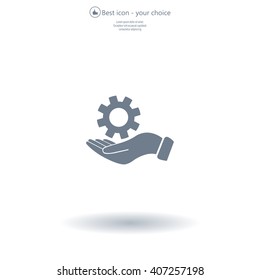 hand symbol settings,Wrench Service tool
