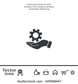 hand symbol settings,Wrench Service tool