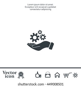 hand symbol settings,Wrench Service tool