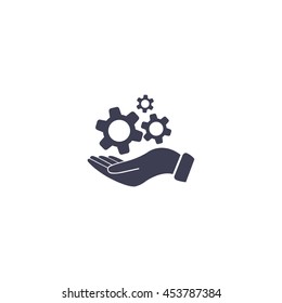 hand symbol settings,Wrench Service tool