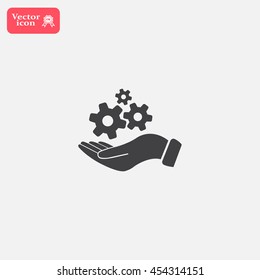 hand symbol settings,Wrench Service tool
