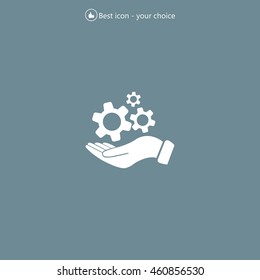 hand symbol settings,Wrench Service tool