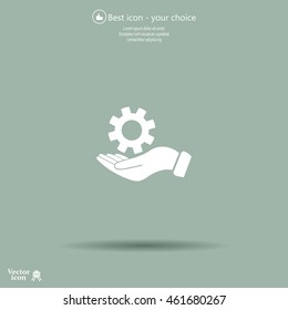 hand symbol settings,Wrench Service tool
