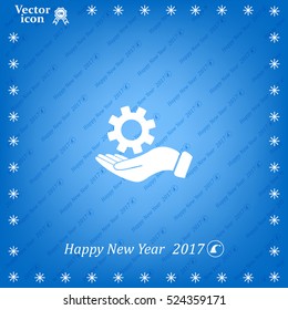 hand symbol settings,Wrench Service tool