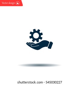 hand symbol settings,Wrench Service tool