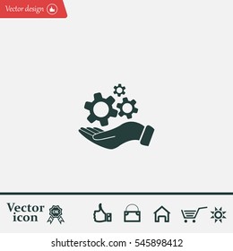 hand symbol settings,Wrench Service tool