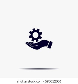 hand symbol settings,Wrench Service tool