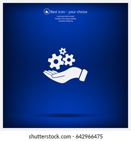 hand symbol settings,Wrench Service tool